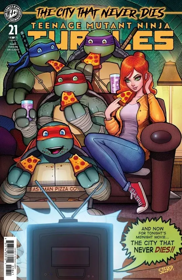 Cover of Teenage Mutant Ninja Turtles #21