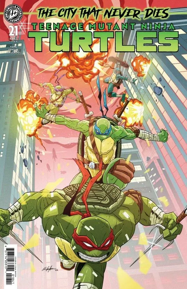 Cover of Teenage Mutant Ninja Turtles #21