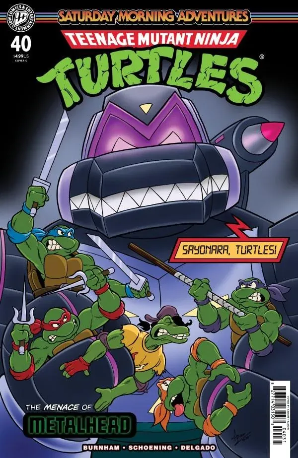 Cover of Teenage Mutant Ninja Turtles: Saturday Morning Adventures #40
