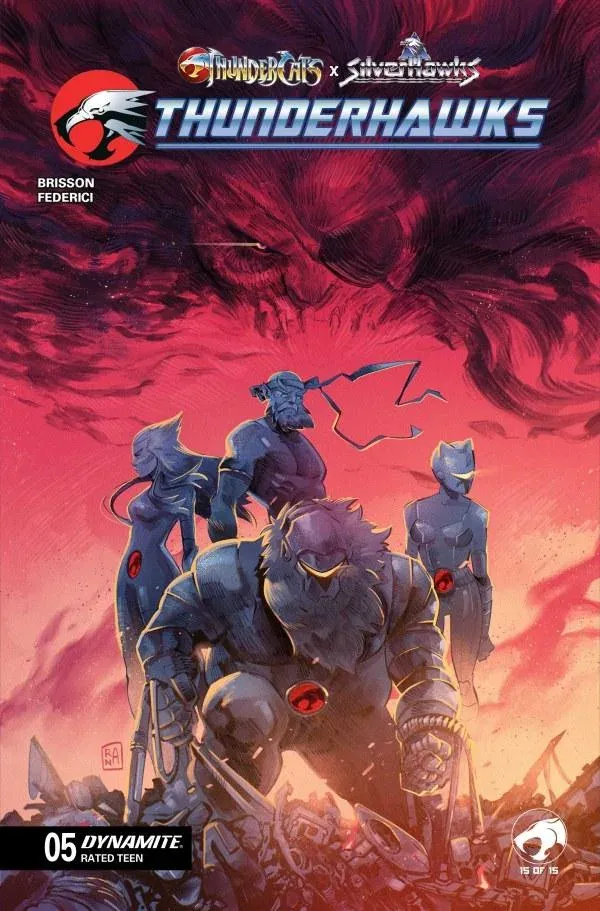 Cover of ThunderCats x SilverHawks: ThunderHawks #5