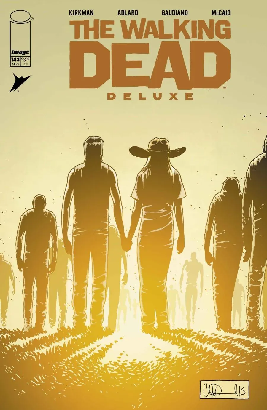 Cover of The Walking Dead Deluxe #143