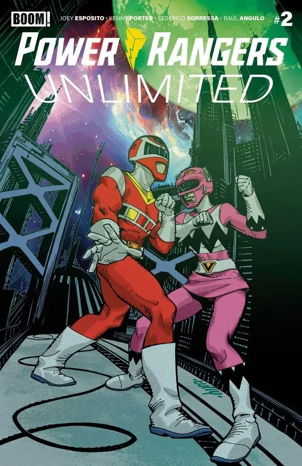 Cover of Power Rangers Unlimited #2