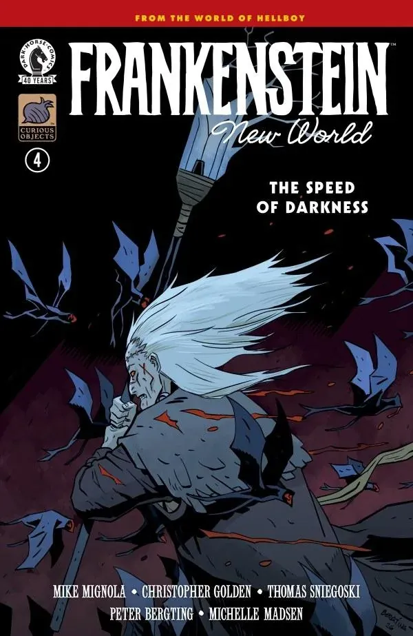 Cover of Frankenstein: New World - The Speed of Darkness #4