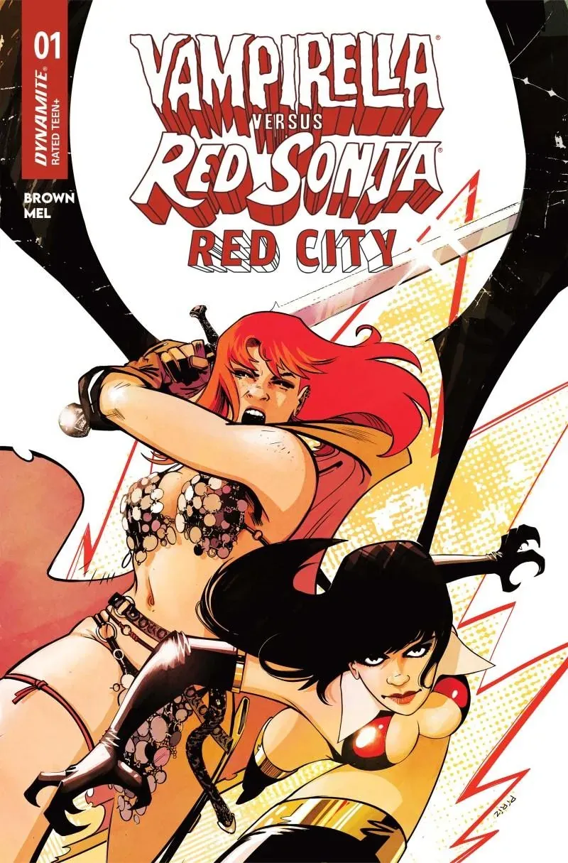 Cover of Vampirella vs. Red Sonja: Red City #1