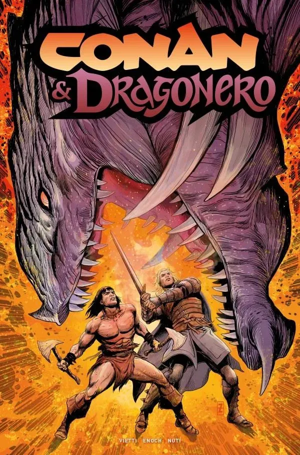 Cover of Conan & Dragonero #4
