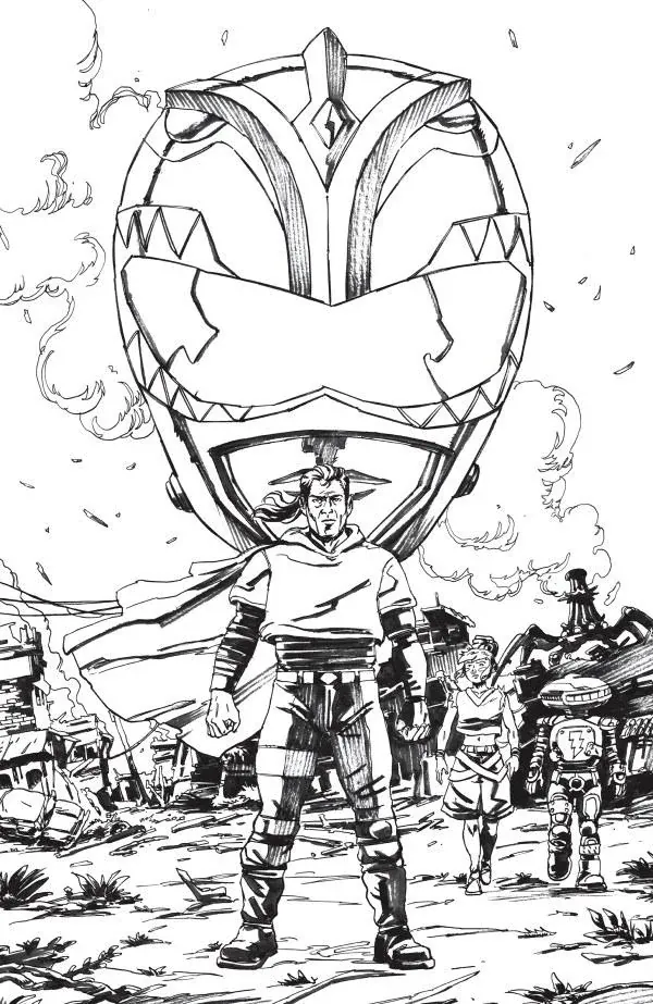 Cover of Power Rangers: Green #1