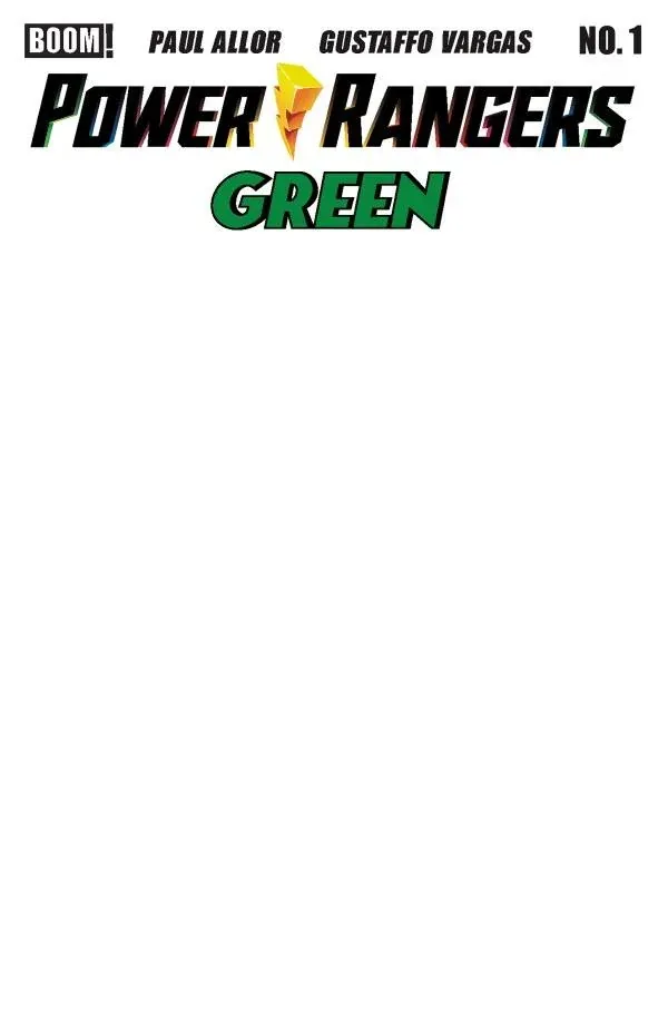 Cover of Power Rangers: Green #1