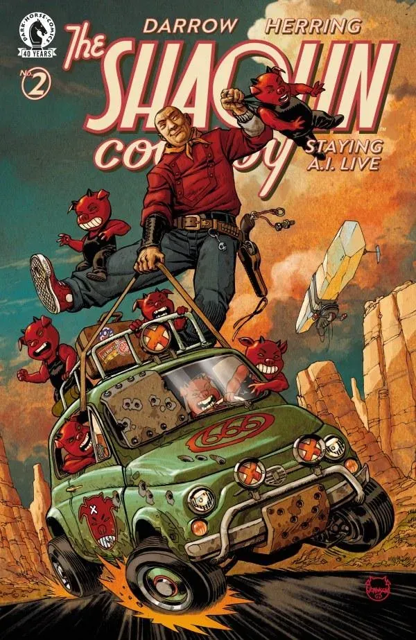 Cover of The Shaolin Cowboy: Staying A.I. Live #2