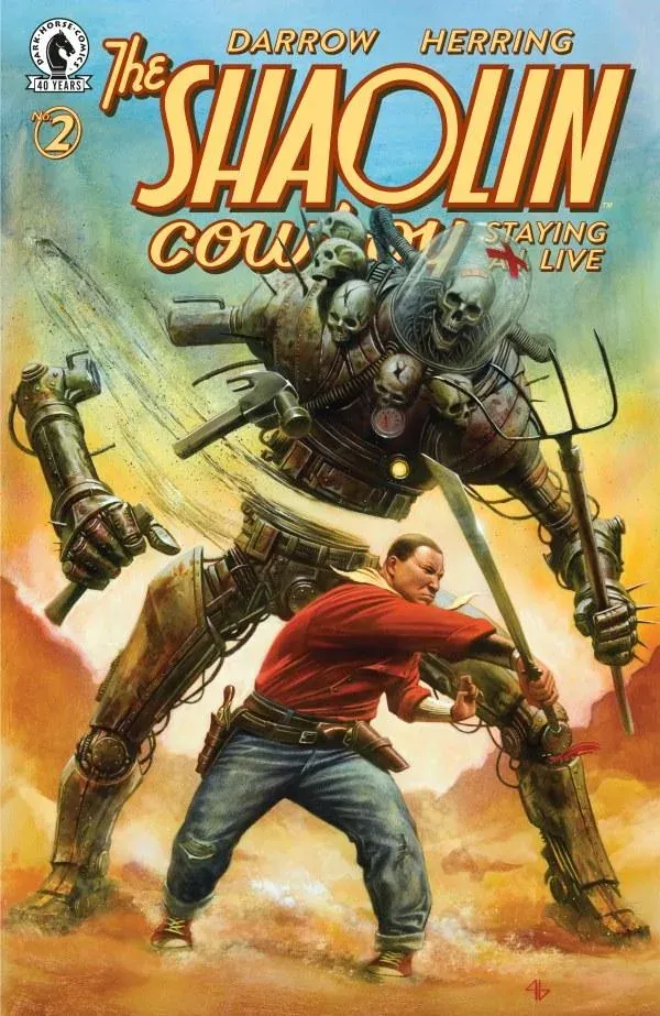 Cover of The Shaolin Cowboy: Staying A.I. Live #2