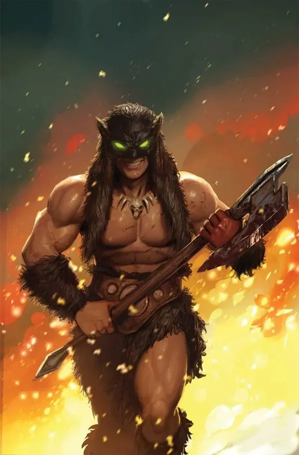 Cover of Fire and Ice: Darkwolf #2
