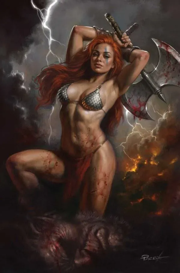 Cover of Red Sonja: She-Devil with a Sword #4