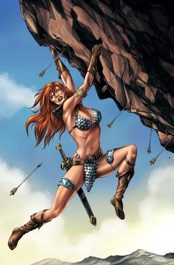 Cover of Red Sonja: She-Devil with a Sword #4