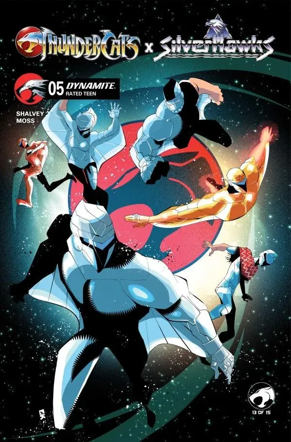 Cover of ThunderCats x SilverHawks #5