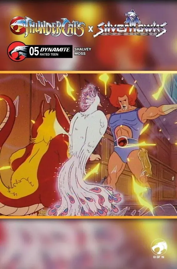 Cover of ThunderCats x SilverHawks #5