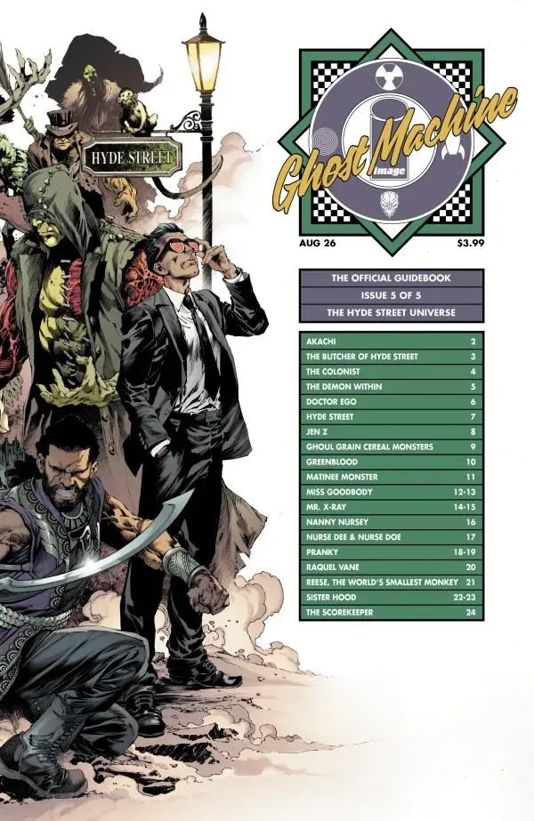 Cover of Ghost Machine: The Official Guidebook #5