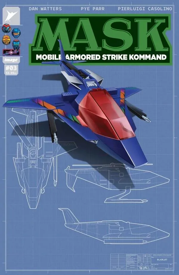 Cover of M.A.S.K. #3