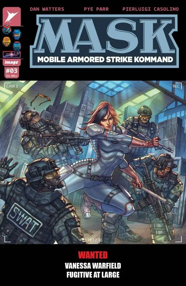 Cover of M.A.S.K. #3