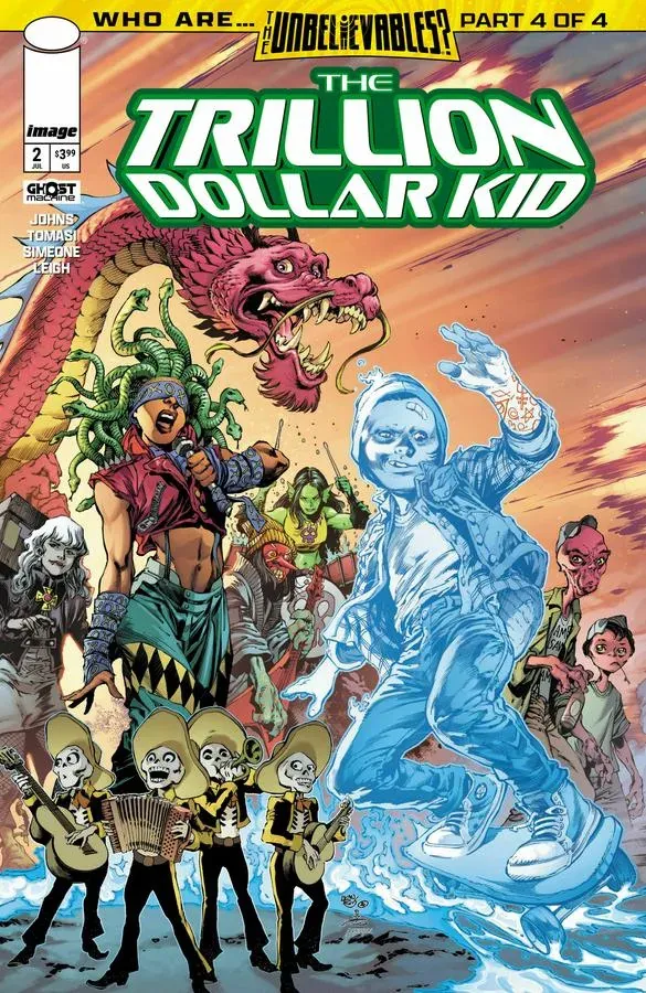 Cover of The Trillion Dollar Kid #2
