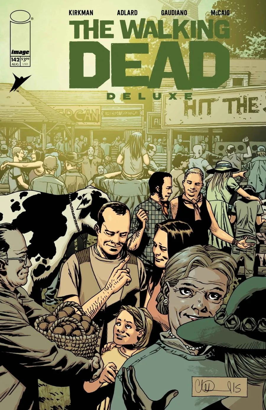 Cover of The Walking Dead Deluxe #142