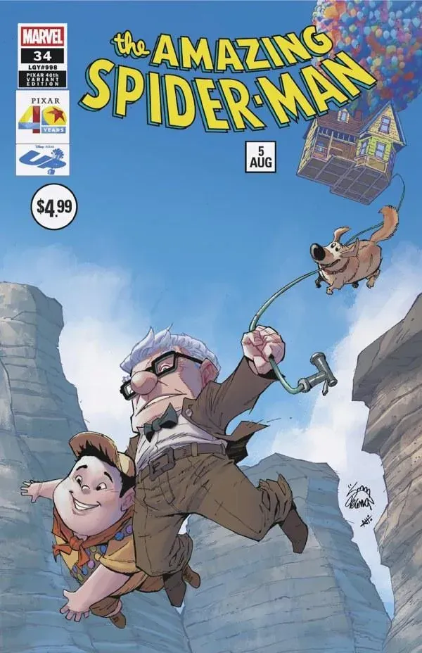 Cover of The Amazing Spider-Man #34