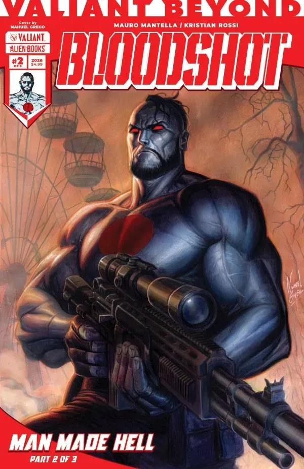 Cover of Valiant Beyond: Bloodshot – Man Made Hell #2