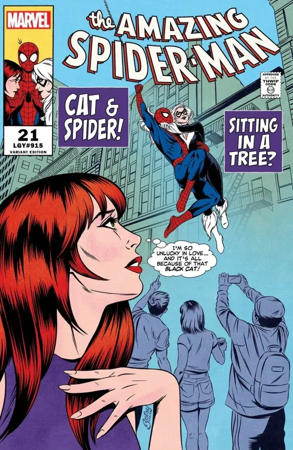 Cover of The Amazing Spider-Man #21 (915)