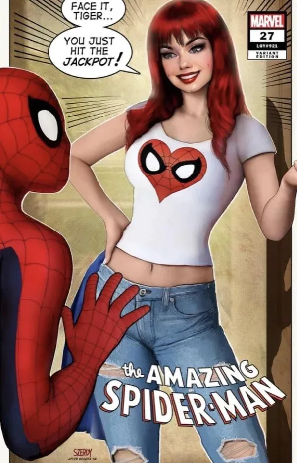Cover of The Amazing Spider-Man #27 (921)