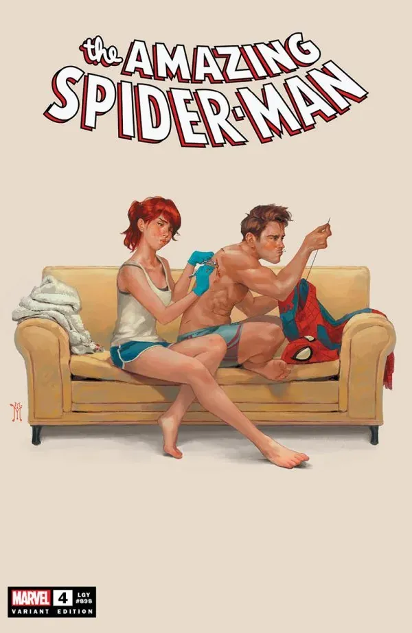 Cover of The Amazing Spider-Man #4 (898)