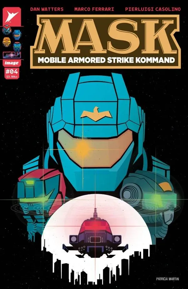 Cover of M.A.S.K. #4