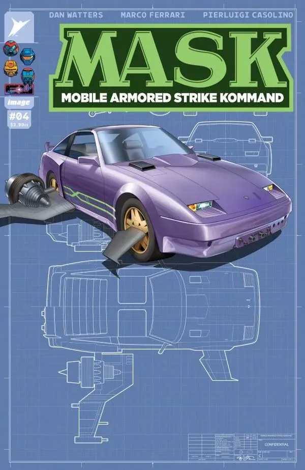 Cover of M.A.S.K. #4