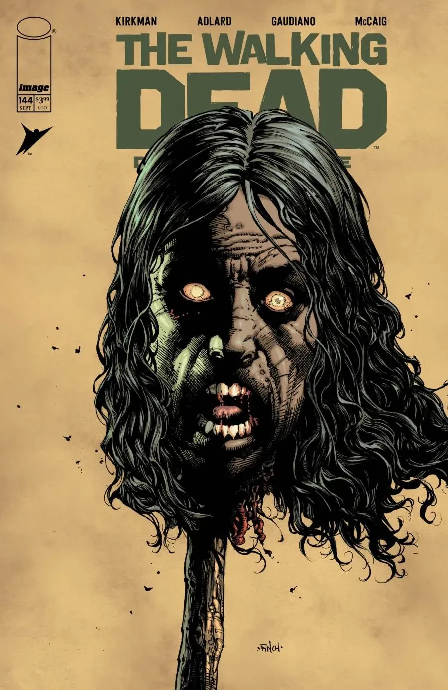 Cover of The Walking Dead Deluxe #144