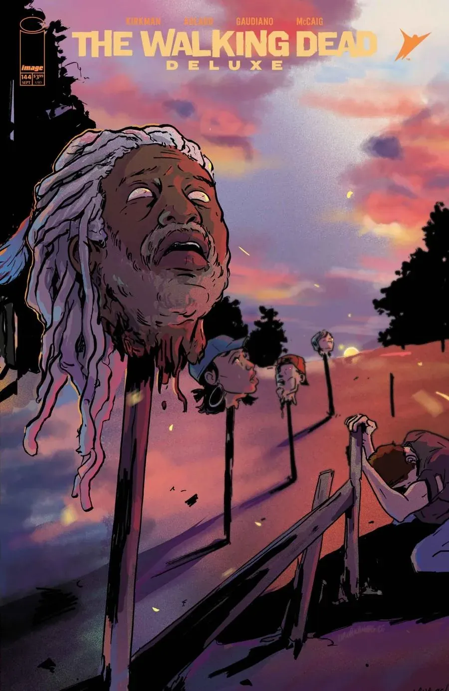 Cover of The Walking Dead Deluxe #144