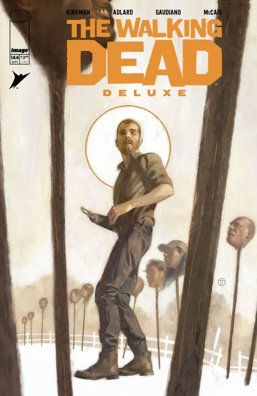 Cover of The Walking Dead Deluxe #144