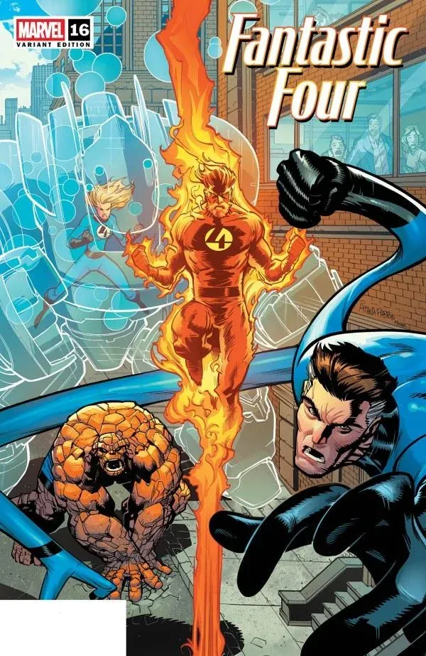 Cover of Fantastic Four #16