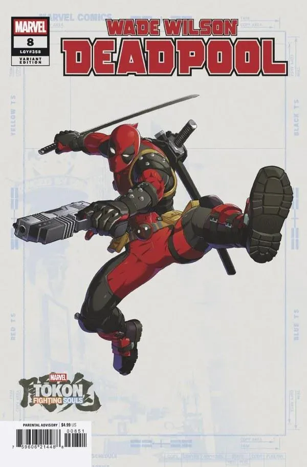 Cover of Wade Wilson: Deadpool #8