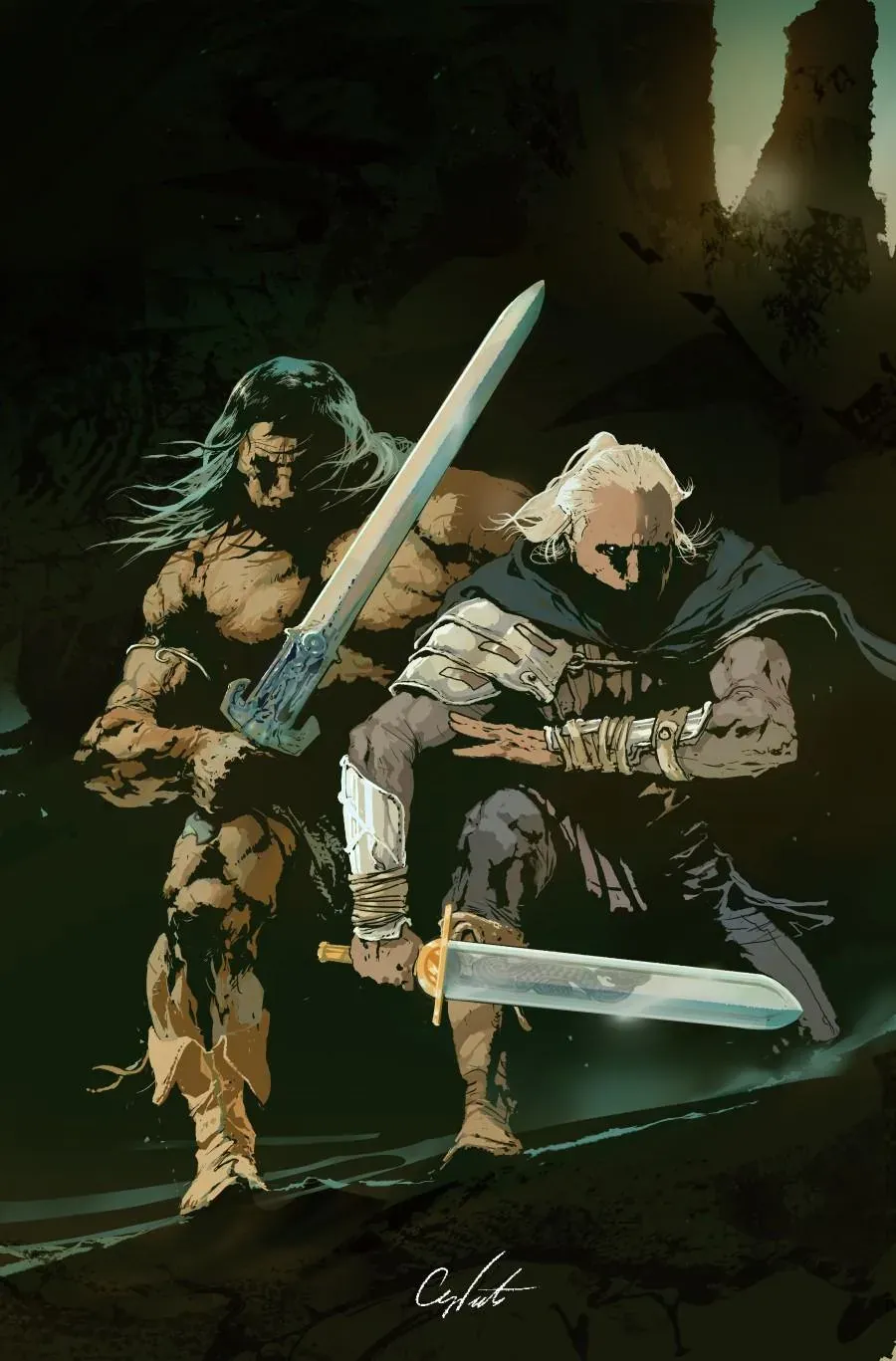 Cover of Conan & Dragonero #5