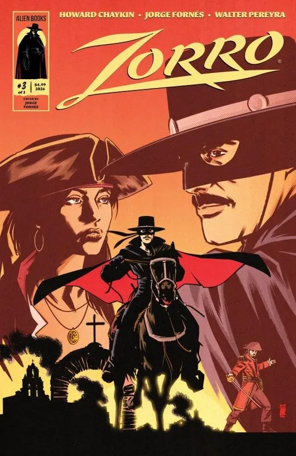 Cover of Zorro #3