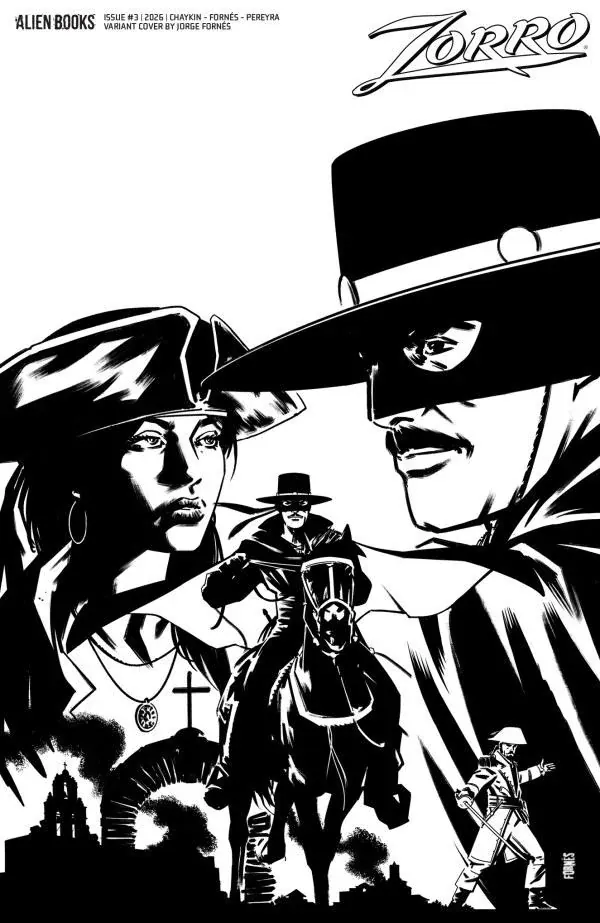 Cover of Zorro #3