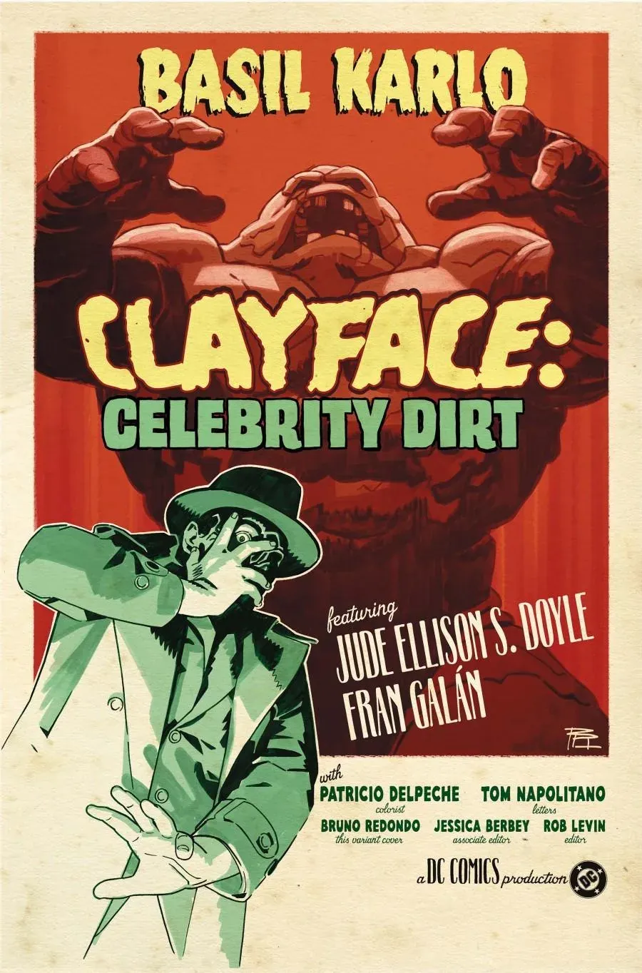 Cover of Clayface: Celebrity Dirt #3