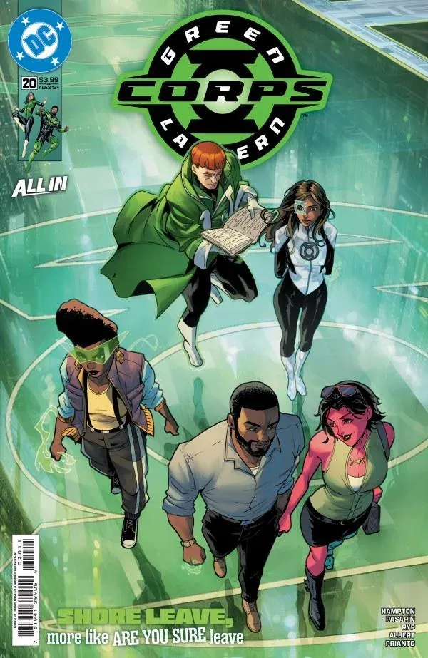 Cover of Green Lantern Corps #20