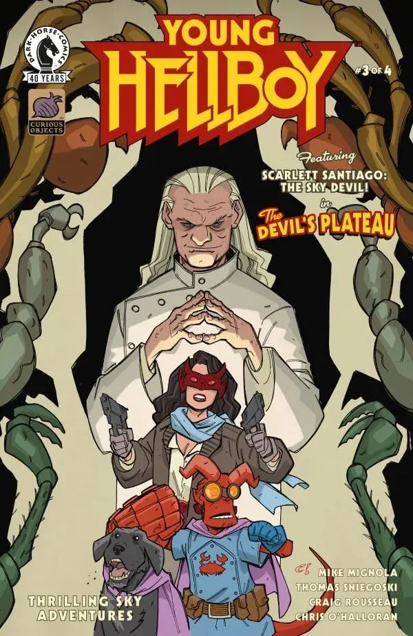 Cover of Young Hellboy: Thrilling Sky Adventures #1