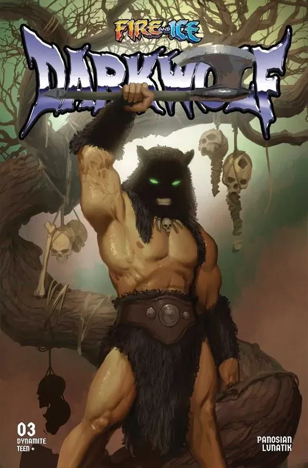 Cover of Fire and Ice: Darkwolf #3
