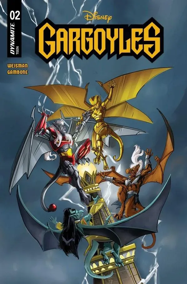Cover of Gargoyles #2