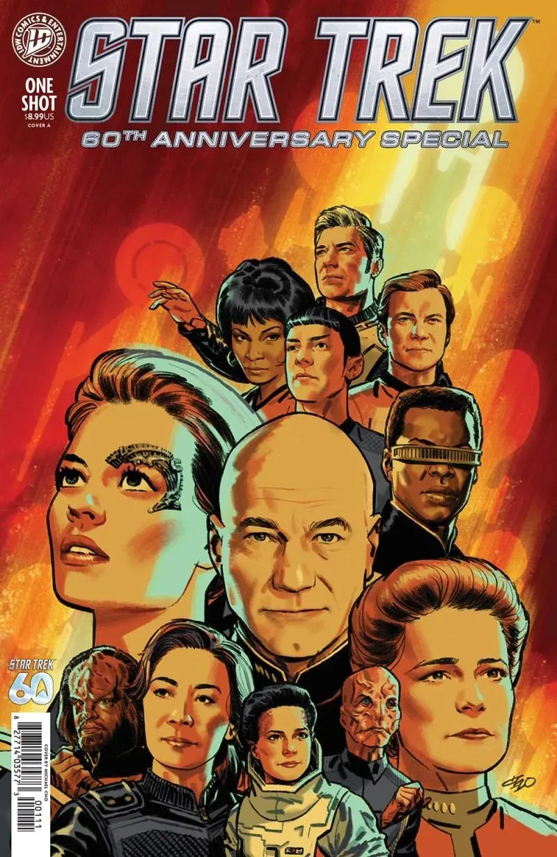 Cover of Star Trek: 60th Anniversary Special #1