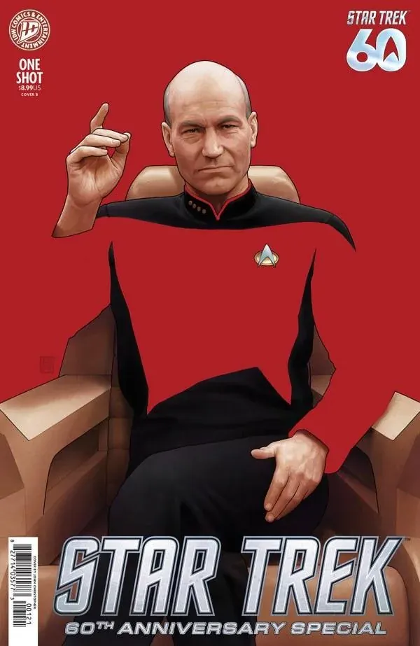 Cover of Star Trek: 60th Anniversary Special #1