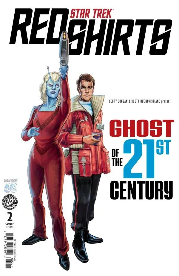 Cover of Star Trek: Red Shirts: Ghost of the 21st Century #2