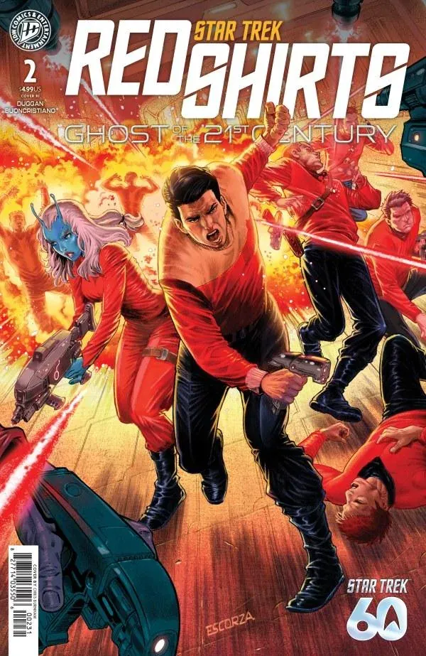 Cover of Star Trek: Red Shirts: Ghost of the 21st Century #2