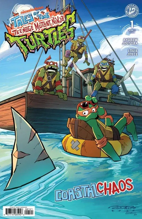 Cover of Tales of the Teenage Mutant Ninja Turtles: Coastal Chaos #1
