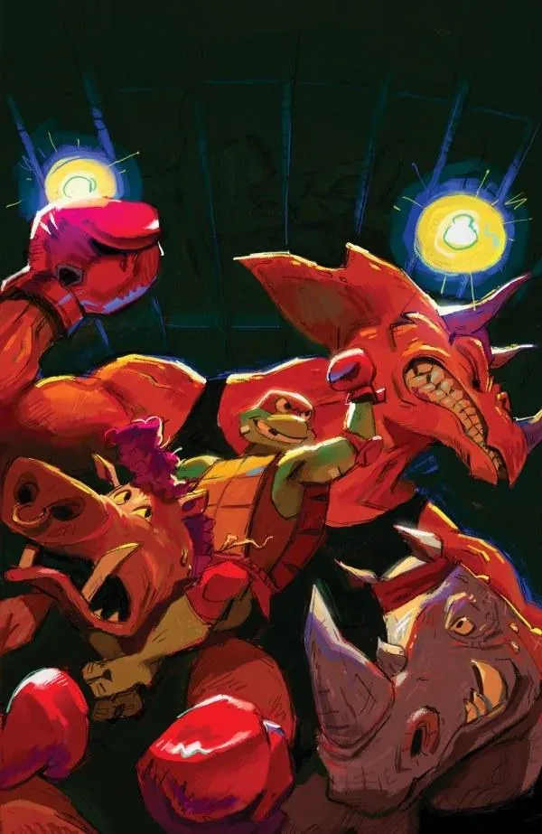 Cover of Tales of the Teenage Mutant Ninja Turtles: Coastal Chaos #1