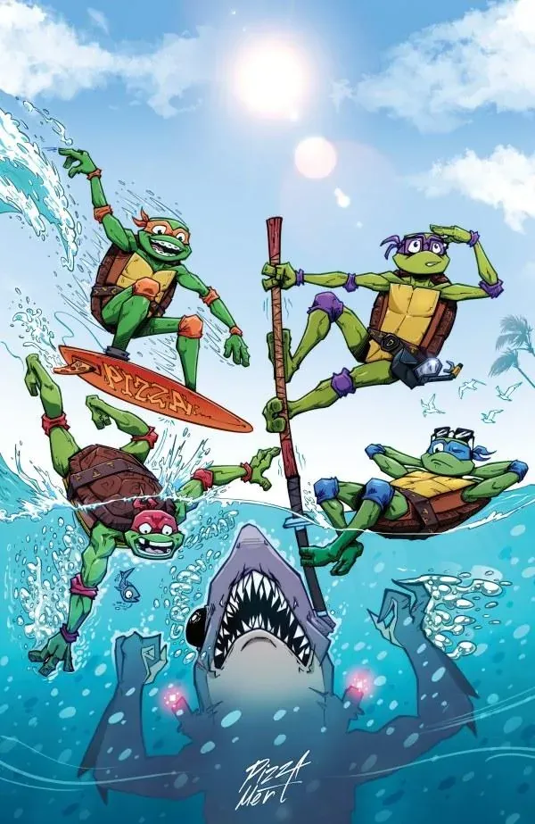 Cover of Tales of the Teenage Mutant Ninja Turtles: Coastal Chaos #1